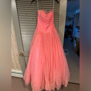 Jovani pink ball gown size 2